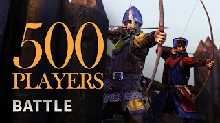 EPIC 500 PLAYER BATTLE - Battle of Janzac Part #1 - Bannerlord Gameplay