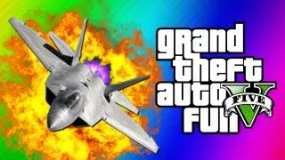 GTA 5 Funny Moments 5 - Fighter Jet Fun, Tank Glitch, Statue Guy, Flight School (GTA 5 Gameplay)