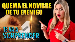 SOLO ESCRIBE EL NOMBRE DE TU ENEMIGO EN UN PAPEL Y MIRA LO QUE PASA/ te sorprenderá