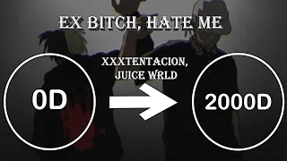 XXXTENTACION & Juice WRLD - Ex Bitch, Hate Me + 2000 D |Use Headphone🎧|AMA|