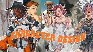 ★ TURNING YOUR PINTEREST BOARDS INTO CHARACTERS | character design challenge ★