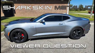 2023 Camaro LT1 Sharkskin Metallic - Viewer Question