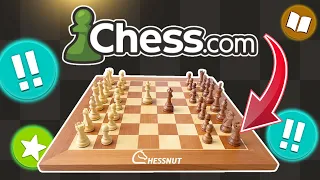 Live Gameplay on Chess.com with the Chessnut Pro - 17% Off Discount Code