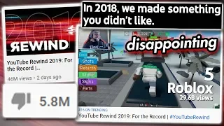 Roblox Was In YouTube Rewind 2019 (it's really bad...)