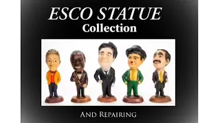 Vintage Esco Statue Collection & Chico Marx Repair