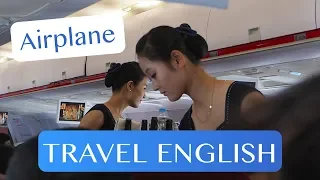 Travel English - On the Airplane
