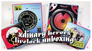 unboxing ★ xdinary heroes 4th mini album: livelock ~ all versions!