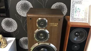 Акустика Diatone DS-77HRX + Sansui AU-707 обзор