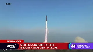 SpaceX’s Starship rocket endures mid-flight failure