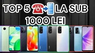 Top 5 cele mai BUNE telefoane sub 1000 lei martie 2023