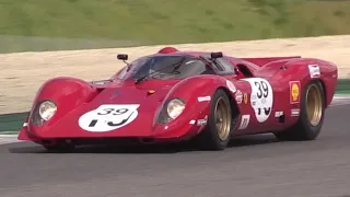 Mugello Classic 2022 Sunday Highlights- Ferrari 312 P, Porsche 917, Jaguar XJR12 Group C & More