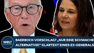 PUTINS KRIEG: Baerbock-Vorschlag? "Das ist nur eine schwache Alternative!" Klartext von Ex-General