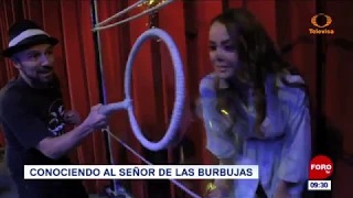 Estreno de "El Señor de las Burbujas" En CDMX - Bubble Show