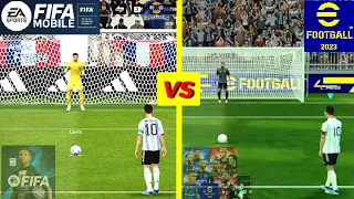 Efootball 23 mobile vs Fifa Mobile 🔥 || 2023 Game comparison