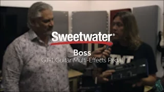 BOSS GT-1 Guitar Multi-effects Pedal Overview