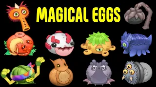 Magical Monsters Eggs "Eye" by Fanmade  (by Marto_eeee) | My Singing Monsters