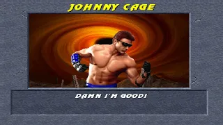 Unlocking chameleon using johnny cage