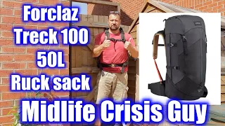 A look at the Forclaz Treck 100 Ruck sack