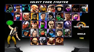 Mortal Kombat Komplete ( Mortal Kombat Trilogy ) SHANG TSUNG Gameplay Playthrough