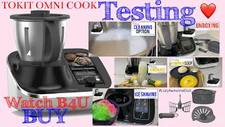 Best UNBOXING & Testing RECIPES - TOKIT OMNI COOK alternative to THERMOMIX TM6 ?