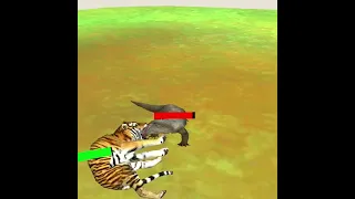 Tiger Vs Komodo - Animal Revolt Battle Simulator