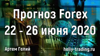 Прогноз форекс на неделю: 22 - 26 июня 2020