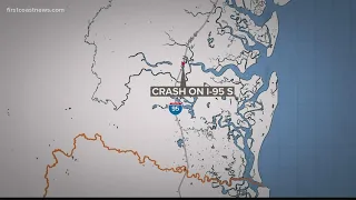 Multi-vehicle crash shuts down I-95 near Florida-Georgia border