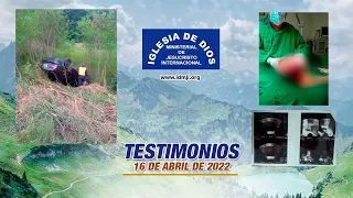 Testimonios 16 de abril de 2022 (Audio) - Iglesia de Dios Ministerial de Jesucristo Internacional