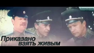 Приказано взять живым