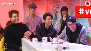 La entrevista más loca con CNCO #yuReset