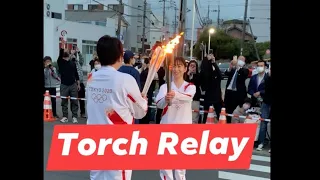 Torch Relay Tokyo 2020 Olympic (2021) Obu city