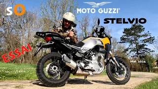 S O - MOTOGUZZI STELVIO - ESSAI - Mars 2024