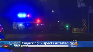 3 In Custody After Carjacking, Chase And Crash