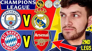 CHAMPIONS LEAGUE QUARTER-FINAL 2ND LEG PREDICTIONS