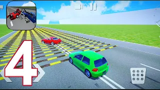 Car Crash Simulator : Accident - Speedbumps 1 Gameplay Walkthrough ( iOS, Android) | Part 4