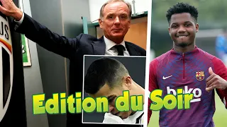 "Il doit partir", un ancien président de la Juve attaque Ronaldo... Barça: Ansu Fati est de retour !