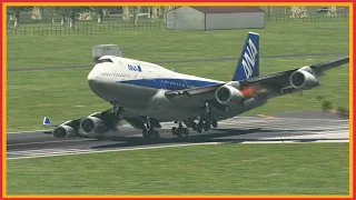 Worst Boeing 747-400 Emergency Landing | X-Plane 11