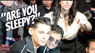 💥THE NERVE💥 Tank fan asks Ryan Garcia chilling question at Gervonta Davis presser #davisgarcia