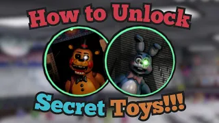 How to Unlock Toy Freddy & Toy Bonnie!!! | Fredbear's Mega Roleplay | Roblox