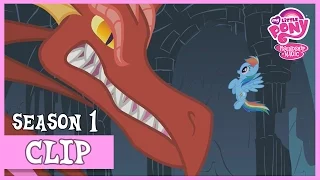 At The Dragon's Cave (Dragonshy) | MLP: FiM [HD]