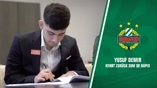 Willkommen zurück, Yusi! | Yusuf Demir kehrt zum SK Rapid zurück!