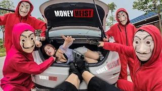 Parkour MONEY HEIST Season 2 || POLICE Revenge and MONEY HEIST Can't ESCAPE (BELLA CIAO REMIX) POV