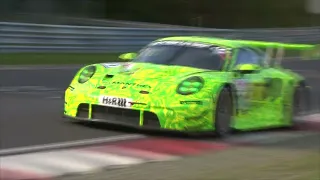 Premiere Porsche 992 GT3 R Nürburgring Nordschleife (Manthey Racing / Grello / NLS ) - 08.10.2022