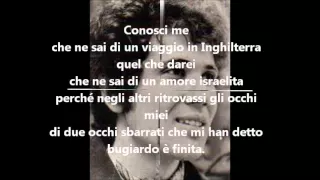 Lucio Battisti - Pensieri e parole. con testo