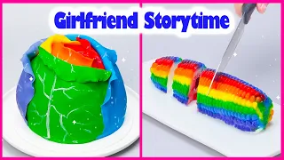 😰 Girlfrend Storytime 🌈 Top 7 Satisfying 3D Fondant Fruit Cake Decorating Ideas  Rainbow Cake