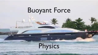 Buoyant Force Physics