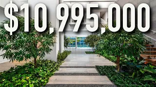 INSIDE A $10,995,000 WATERFRONT OASIS IN GOLDEN BEACH, FL / FOR SALE / LUXURY HOME TOURS