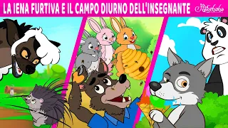 La Iena Furtiva & Grande Lupo Cattivo E Tre Conigli | Storie Per Bambini Cartoni Animati I Fiabe