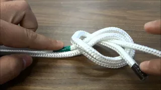 Tying A Water Knot With Rope