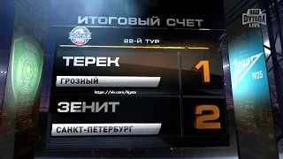 Highlights Terek vs Zenit (1-2) | RPL 2014/15